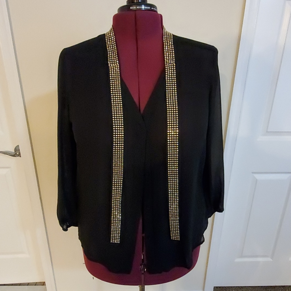 Halo Sheer Black shirt